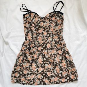 DOLCE VITA 100% Silk Floral Dress